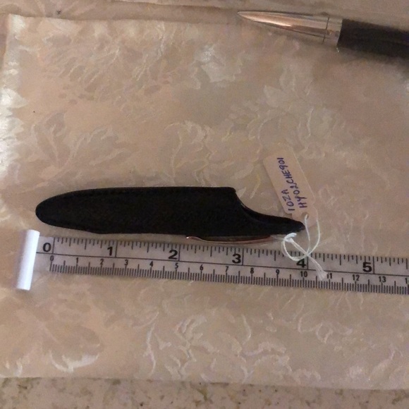 Jorg Hysek Palladium Black Rollerball/Ballpoint Pen with Pen Case - Picture 5 of 14